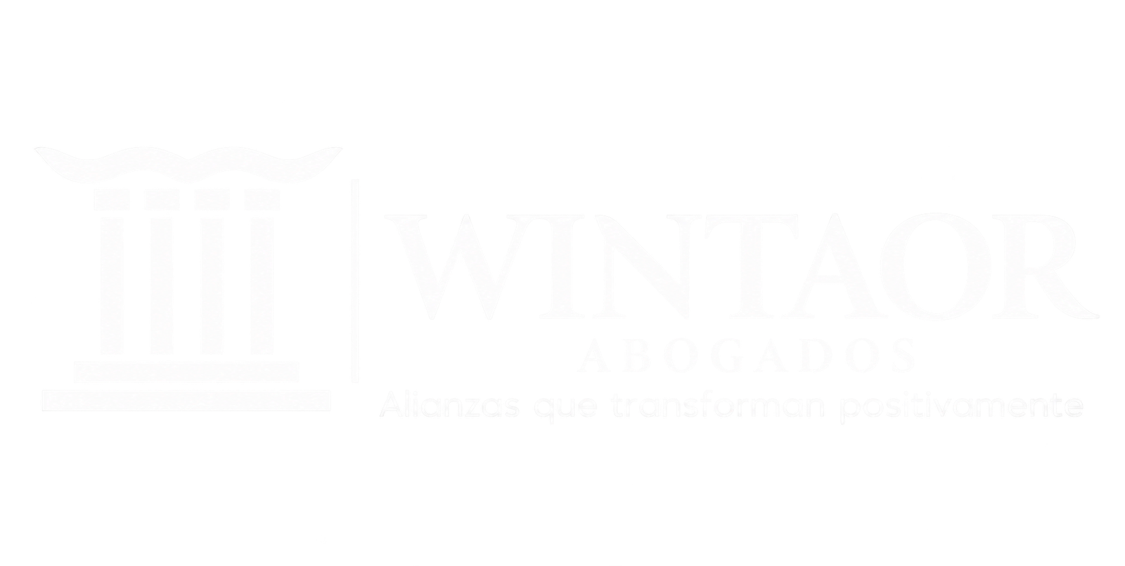 Logo jurídico WINTAOR con columna clásica (1)